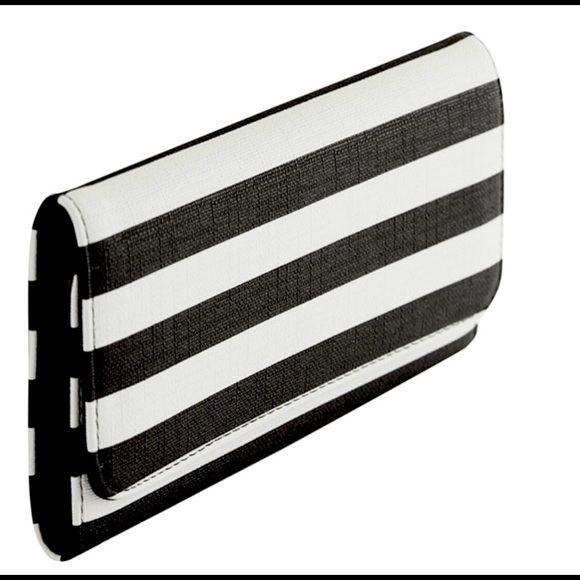 NEW KUT FROM THE KLOTH SLIM STRIPED WALLET - Picture 1 of 5